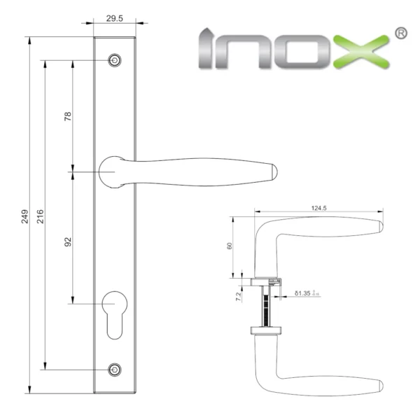 Ручка-INOX-NPC05-чертеж